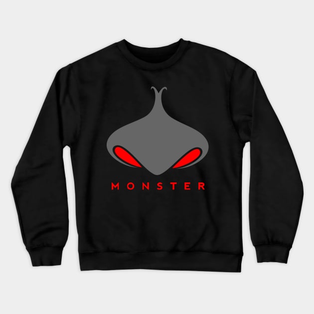 Monster Nose Crewneck Sweatshirt by Whatastory